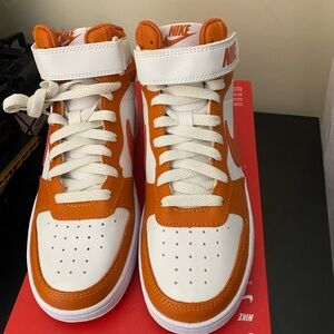 Nike Court Borough Mid 2 High Top Boys Shoes Size 6